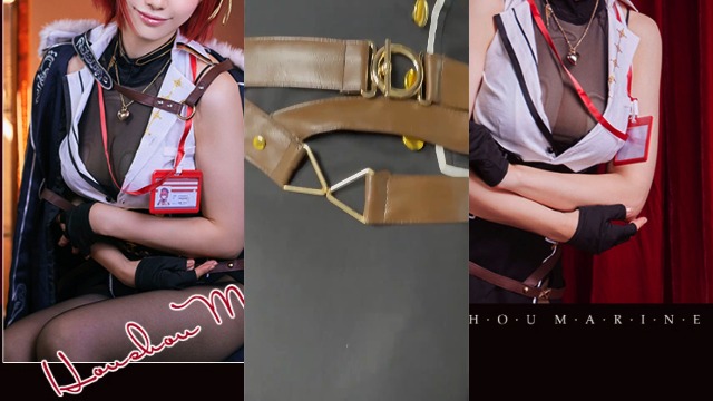 Amazon.co.jp: [milky time] ホロライブ 宝鐘マリン コスプレ