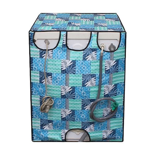Image of Lithara Waterproof Front Load Washing Machine Cover For 6 kg, 6.2 Kg, 6.5 Kg, 7 Kg (Design 43)