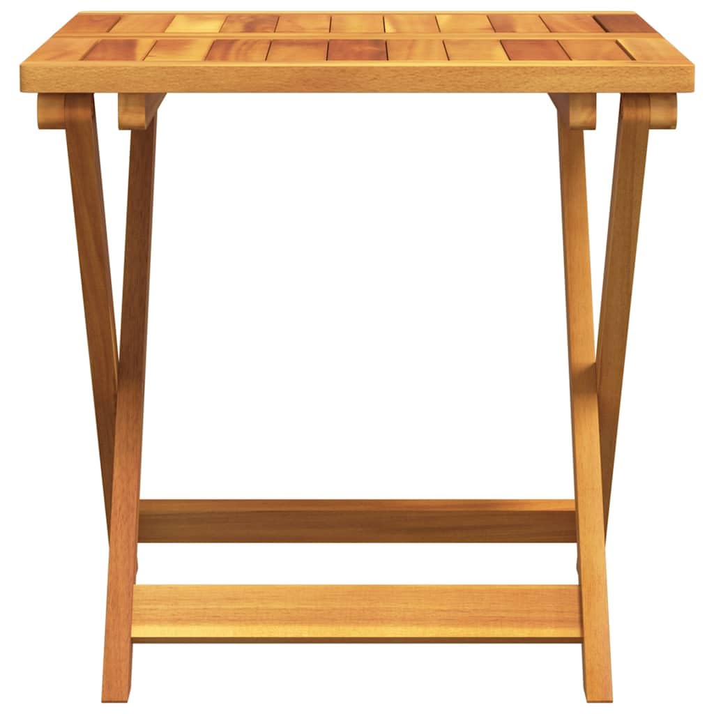 vidaXL Gartentisch, Esstisch mit Klappdesign, Holztisch für Terrasse Garten Balkon, Klapptisch Terrassentisch Gartenmöbel, Massivholz Akazie