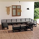 Photo Gallery wkieqaco insiemi all aperto all aperto della mobilia, 13 pezzi giardino lounge set legno di pino solido Photo Gallery wkieqaco insiemi all aperto all aperto della mobilia, 13 pezzi giardino lounge set legno di pino solido
