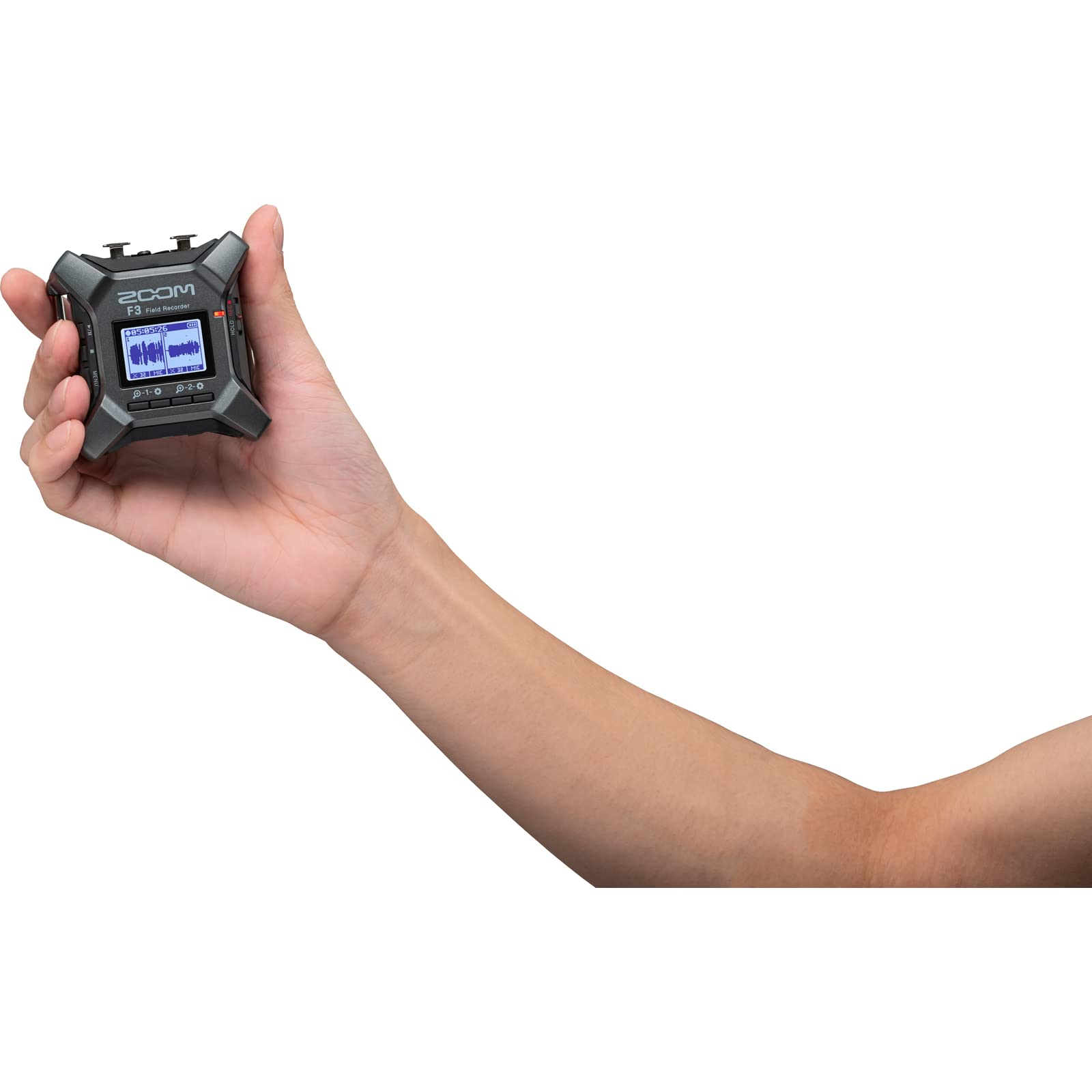 Amazon | ZOOM ズーム フィールドレコーダー 2チャンネル入力32bit  