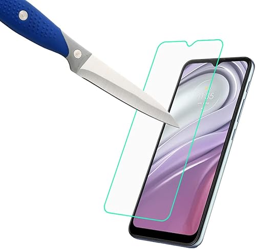 Miniatura 5 de Mr.Shield Paquete de 3 Diseñado para Motorola (Moto G20) vidrio templado Vidrio japonés con dureza 9H Protector de pantalla con reemplazo de por vida
