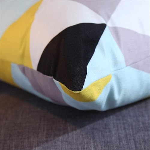 Miniatura 4 de Fundas de almohada Feel Good Black White - Fundas de almohada cortas de algodón de felpa para decoración del hogar, 18 x 18 pulgadas