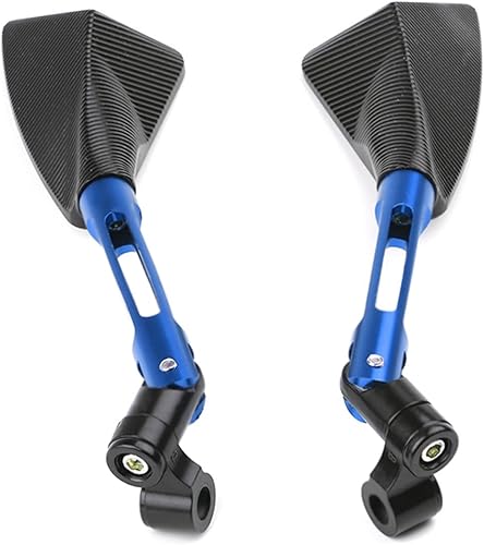 Miniatura 7 de Espejo universal motocicleta espejo CNC lateral retrovisor para Yamaha FZ8 FZ-8 (color  verde, tamaño normal)