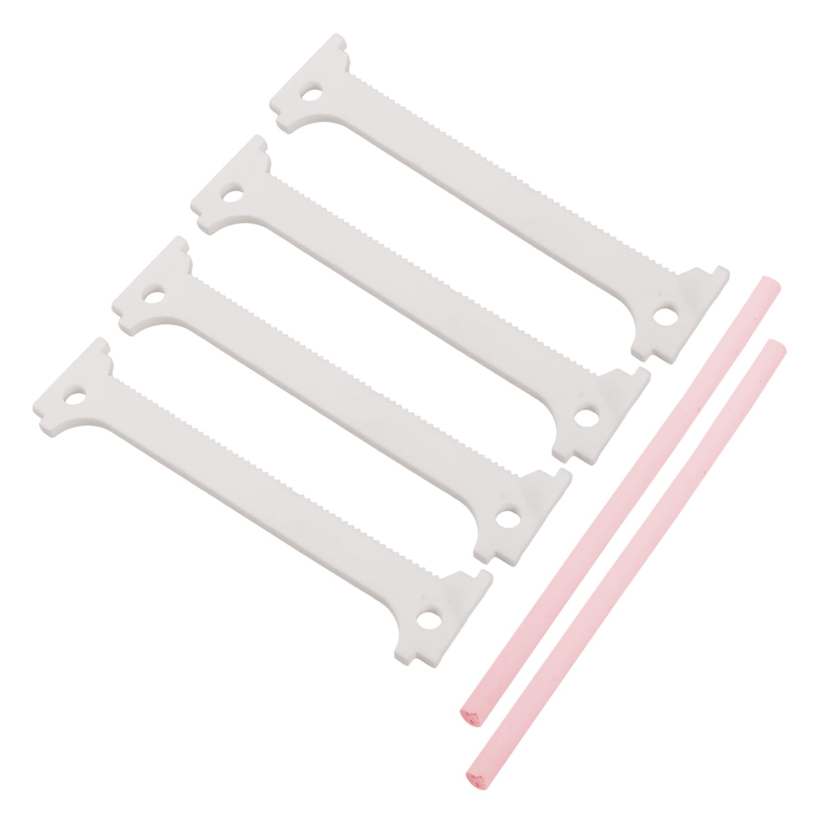 ARTSEWPLY Ceramic Burning Bracket Durable Kiln Placing Tool for Jewelry Making Heat Resistant Hanging Support for Pottery Essential Firing Accessory for Craft Enthusiasts