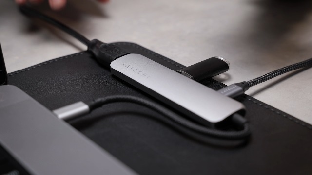Amazon.com: Satechi 4 in 1 USB C Hub Multiport Adapter with HDMI