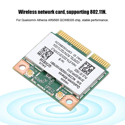 Tarjeta de red ASHATA para Qualcomm AR9565 QCWB335, Mini PCI-E Bluetooth, 150 Mbps, 2,4 GHz, universal para HP/DELL/ACER, etc. miniatura 6