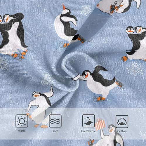 Girls Underwear Soft Cotton Penguins Skating Kids Panties in Sizes 2/3t, 4t, 5t, 6 and 83