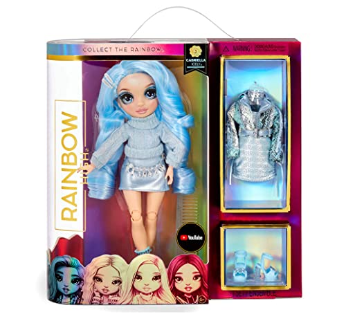 Muñeca Rainbow High Gabriella Icely Fashion Light Blue miniatura 3