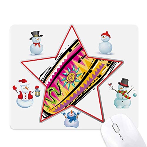 Tapis de souris étoile mexique bonhomme de neige une idée cadeau originale