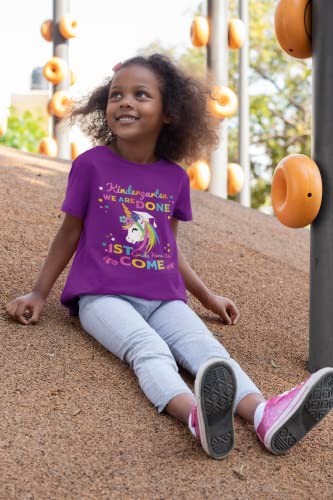 Kindergarten Graduation Shirt Kids Kindergarten Graduation Gifts for Girls T-Shirt Top3