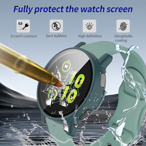 Correa de silicona con protector para Garmin vivoactive 5 miniatura 5