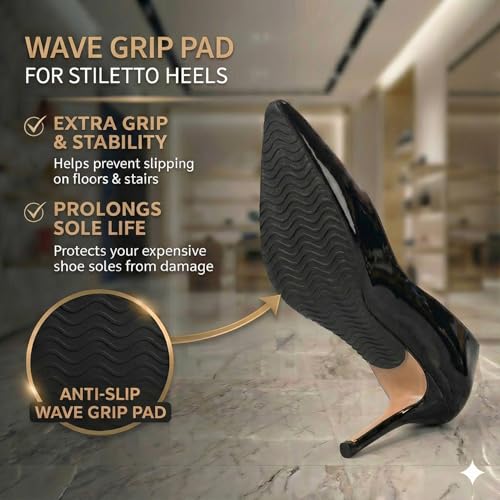 Protectores Antideslizantes para Tacones y Zapatos 4 Pack miniatura 2