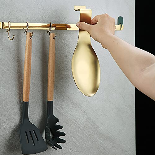 Homquen HQ SPOONREST-G1 Matte Gold Spoon Rest thumb #5