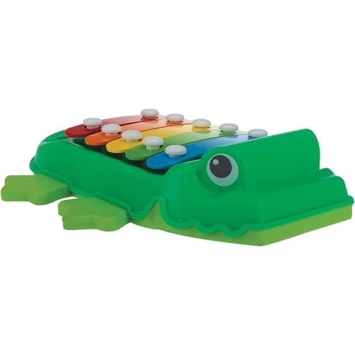 Nuby Xylodile Bath Toy and Musical Instrument - Baby Bath Toy - 12+ Months