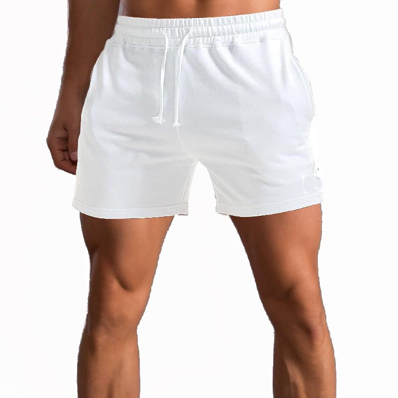 Mens Inch Sweat Shorts Mens Linen Shorts Inch Inseam Cotton