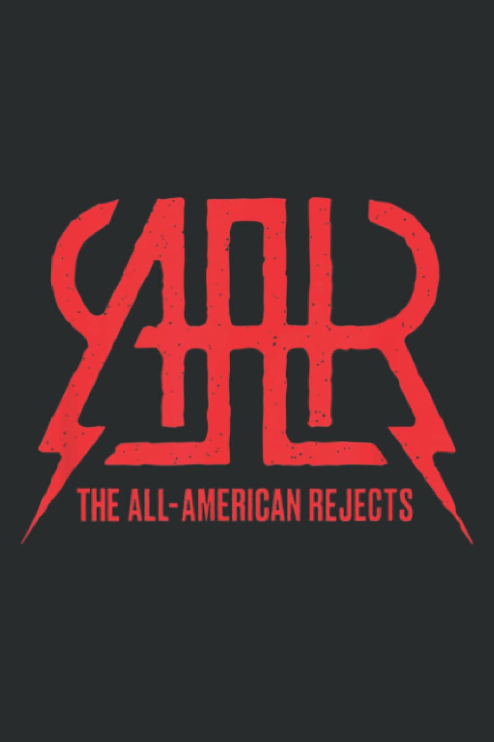 All American Rejects Logo Official Merchandise: Lined For Memo Diary Journal, Perfect for School, Office & Home - 6" x 9", 100 Pages