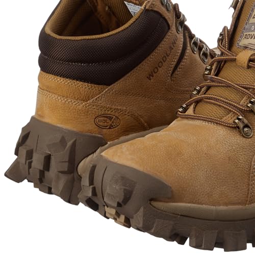 Woodland Men's Lace-Up Boots CAMEL - Image 4
