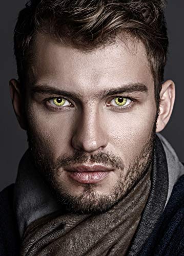 Lenti a contatto aricona verde senza resistenza