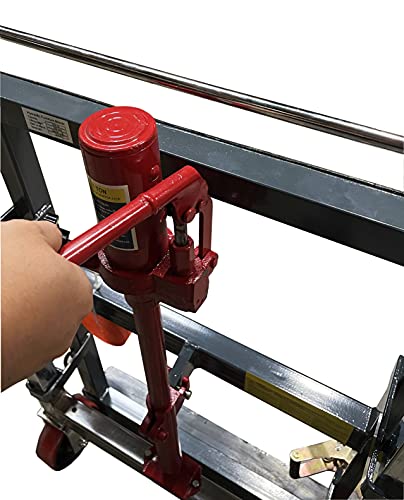 Hydraulic Furniture Mover Equipment Mover Crate Mover (Set Of 2),Heavy Duty Moving Dolly, 3960 Lbs Capacity, Pake Handling Tools #TOP3