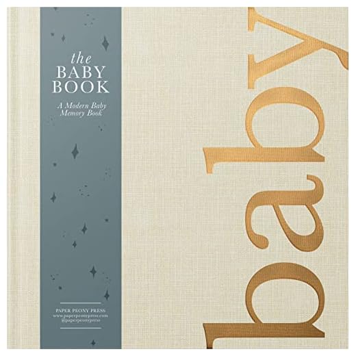 The Baby Memory Book: Beautiful Modern Baby Book and Scrapbook for Baby's First Years to Track Special Moments, Milestones and Growth from Pregnancy to First 5 Years