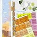 DSM-5-TR Index Tabs, 2022 Coded and Laminated DSM-V TR Tabs, Including 94 and 6 Blank Ones, with Alignment Guide and Bookmark