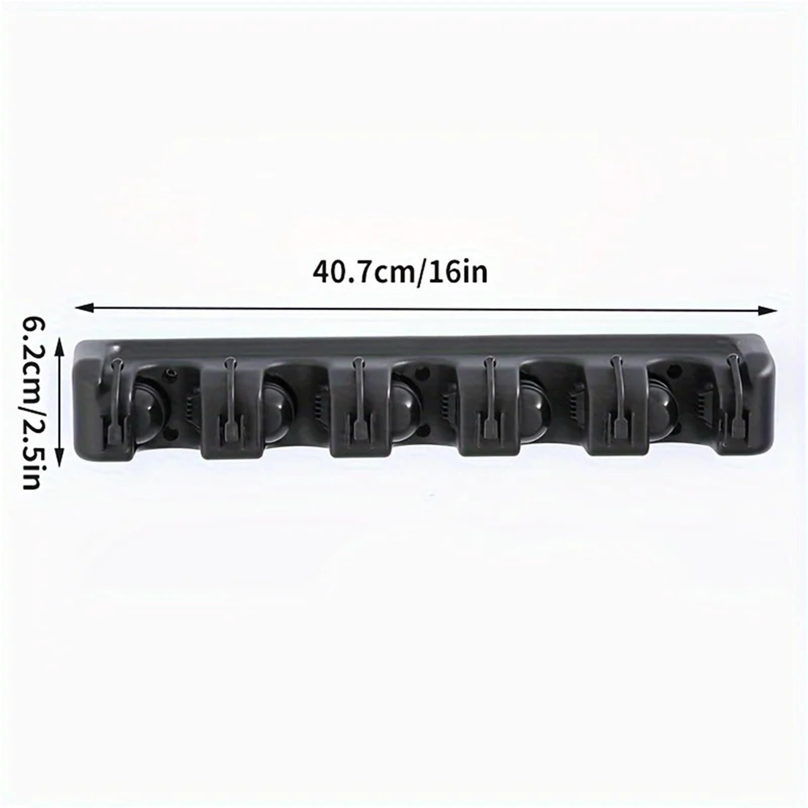 Porta Scope Parete 1pc Magic Mop Rack Clip Gancio Portaoggetti da bagno Ganci multipli Multifunzionali per cucina