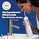 Waterpik Kabellose Munddusche, wiederaufladbar, elektrische Zahnreinigung, ideal zur Plaque-Entfernung, für unterwegs oder zu Hause - Weiß