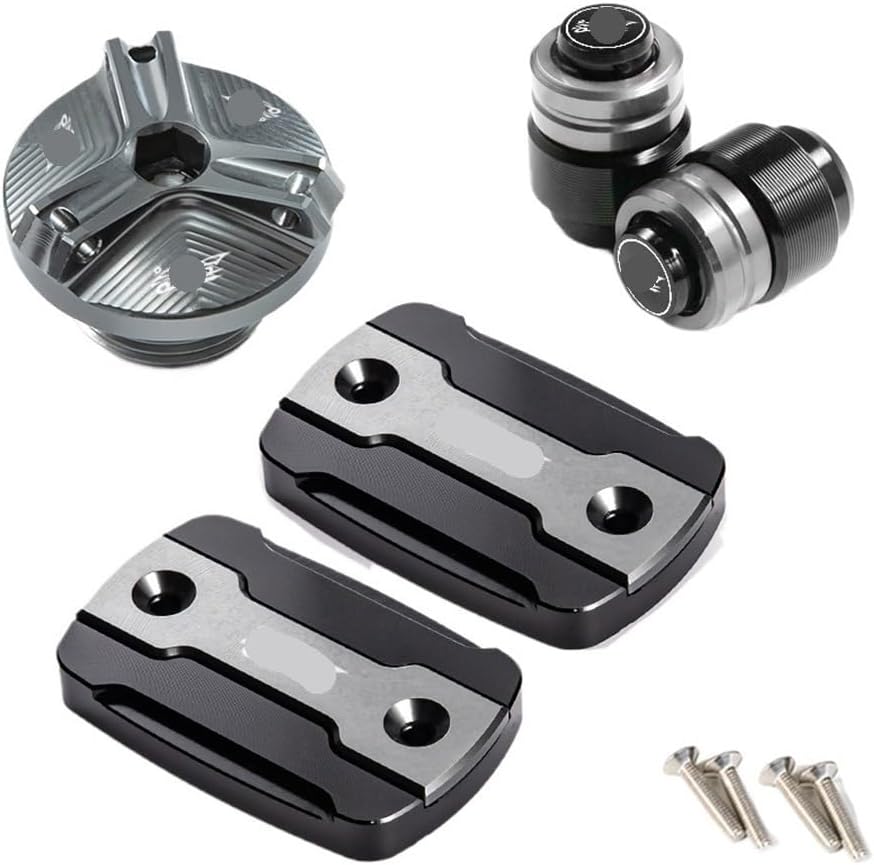 Motorcycle Fluid Oil Cup Cap For XMAX 250 300 XMAX300 XMAX250 2017-2023 Motorcycle Brake Fluid Tank Reservoir Cover Oil Filler Cap Accessories