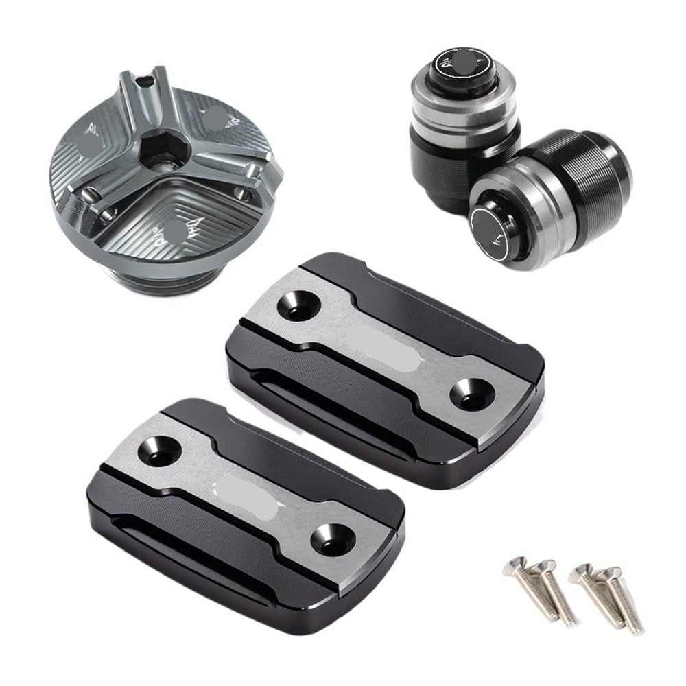 Motorcycle Fluid Oil Cup Cap For XMAX 250 300 XMAX300 XMAX250 2017-2023 Motorcycle Brake Fluid Tank Reservoir Cover Oil Filler Cap Accessories