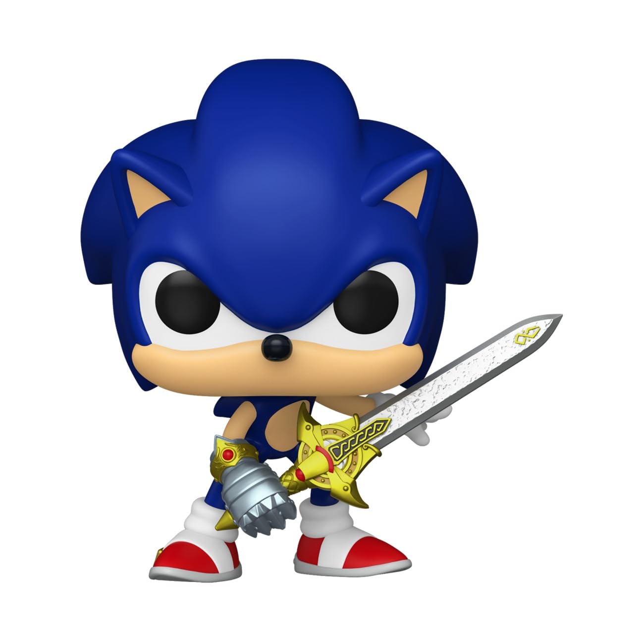 Funko Pop! Games: Sonic the Hedgehog - Sonic with Caliburn (2025 Fall Convention Limited Edition) #1106, Blue - Image 2