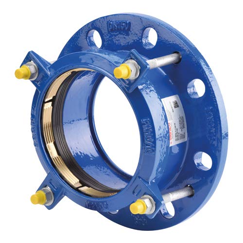 2503140 Serie 2503 - Adaptador de brida bloqueada con tacón de soporte para tubos de PVC/PE, M125 x M140
