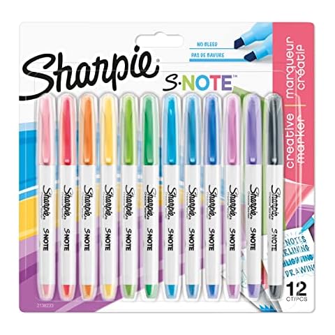 Sharpie S-Note Stylos Surligneurs Cover