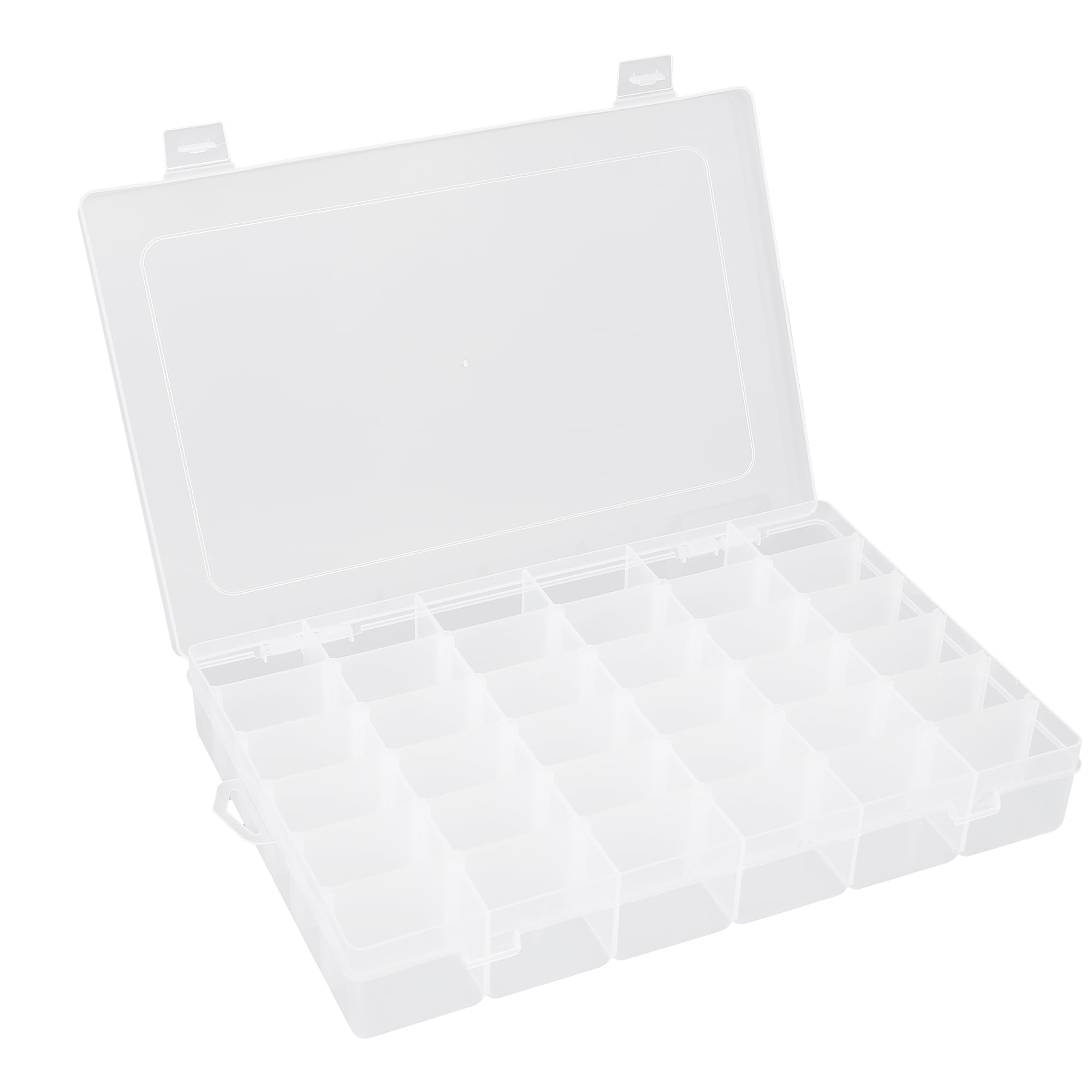 OALCQ 36 Grids Bead Organizer Box Tackle Box Organizers and Storage Rock Collection Box Washi Tape Organizer Box Organizer Plastic Organizer Box Bead Box Small Organizer Box