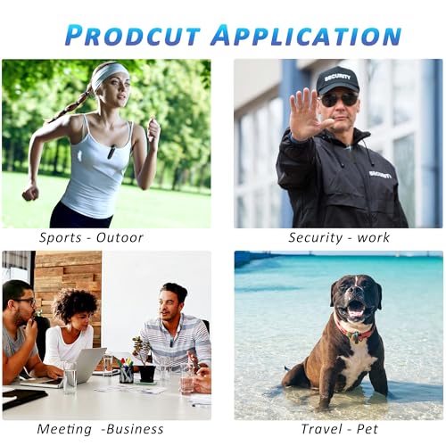 image for AviaryEye Mini Body Camera with Audio & Video Recording - Small POV Ca