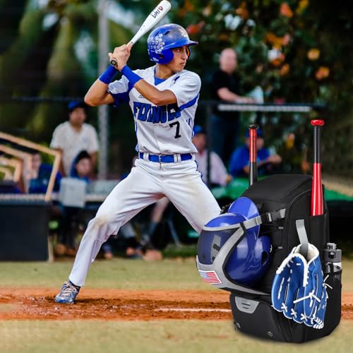 Gotech BASEBALL BACKPACK Softball Bag,Softball Bat Bag For Youth Adults,Baseball Bag thumb #5