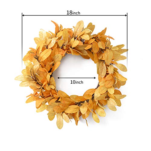 image for YNYLCHMX Fall Wreaths for Front Door, 18
