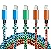 Produktbild Phone Ladekabel MFi Zertifiziert Phone Schnellladekabel WUYA Lightning Kabel 5 Stück 2m USB Ladekabel Nylon Langes Phone Kabel für Phone 11 Pro Max XR XS X 10 8 7 6 6S Plus 5 SE, iPad Air
