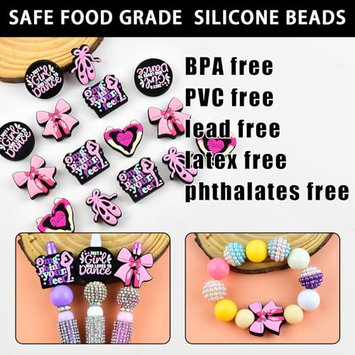 Perles focales en silicone pour stylos : lot de 15 pour éviter les bijoux fragiles - 3
