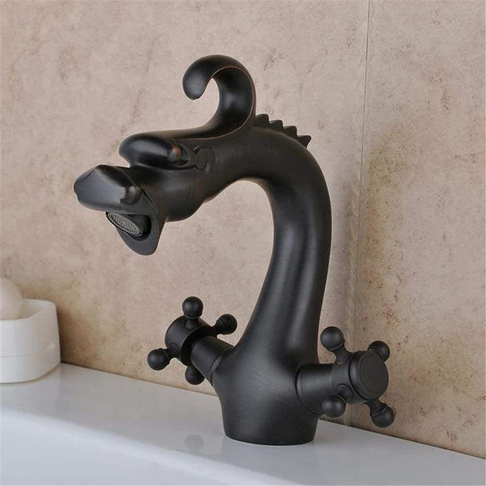 Mitigeur de lavabo mécanique eau chaude froide avec corps en laiton