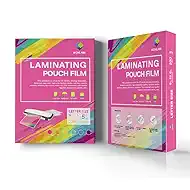 Laminating Sheets 8.5 x 11, 200 Pack Thermal Laminating Pouches 5 mil, Clear, Thermal Laminating Plastic Paper Laminator Sheets, Laminate Sheets Fits Letter Sized Paper,Office School Home Supplies