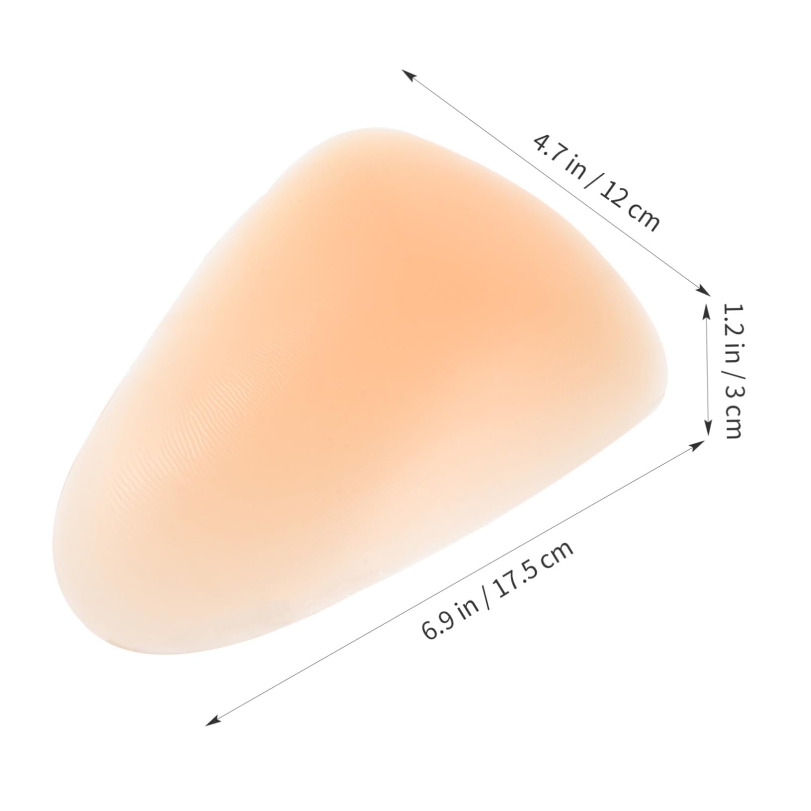 GALPADA 5 Pairs Ice Skating Knee Pad Adhesive Silicone Brace for Protection Support Comfortable Flexible for Skaters