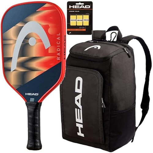 Head Radical Pro Pickleball Paddle – Optional Pickleball/Tennis Bag & Accessories