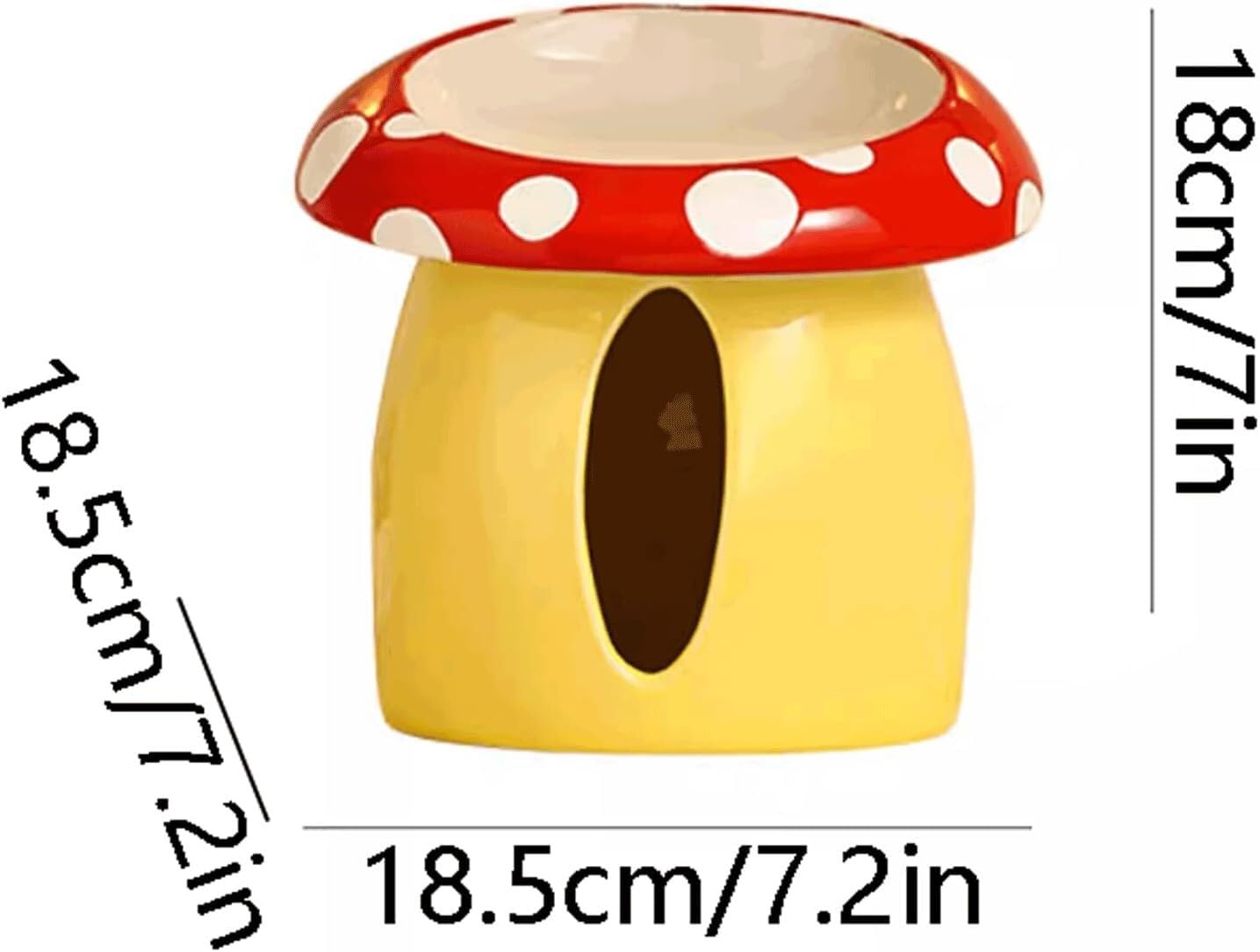 Uchwyt na chusteczki, Ceramiczny pojemnik na chusteczki 18,5x18, cm