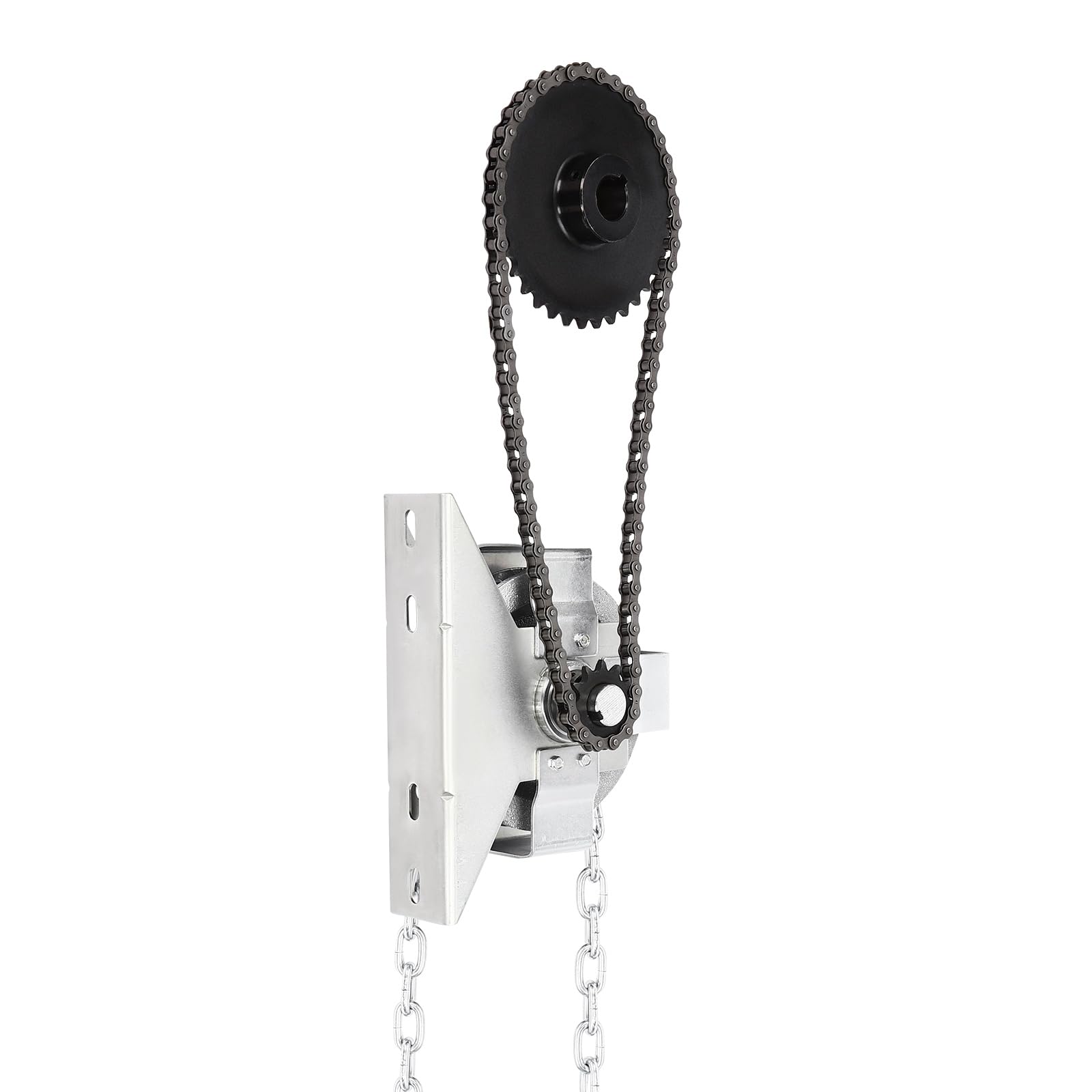 Garage Door Jackshaft Chain Hoist, Roll Up Rope Hoist for Garage Door Opener Chain Hoist for Commercial, Industrial, Residential, Garage Doors