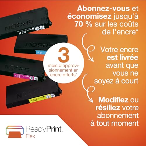 Imprimante jet d'encre WorkForce WF 4830DTWF - vue 9