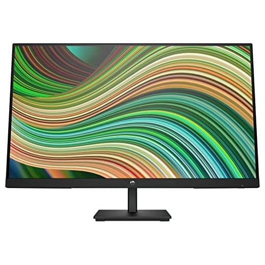 HP V27ie G5- Monitor de 27" Full HD (1920 x 1080, 75Hz, 5ms, IPS, 16:9, AMD FreeSync, Low Blue Light, HDMI, VGA, DisplayPort, Joypad OSD, Antirreflejo, VESA, Inclinación Ajustable) Negro
