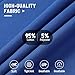 3-Pack Unisex Kids and Toddlers' Crewneck Sweatshirts Solid Long Sleeve Pullover Tops for Boys and Girls