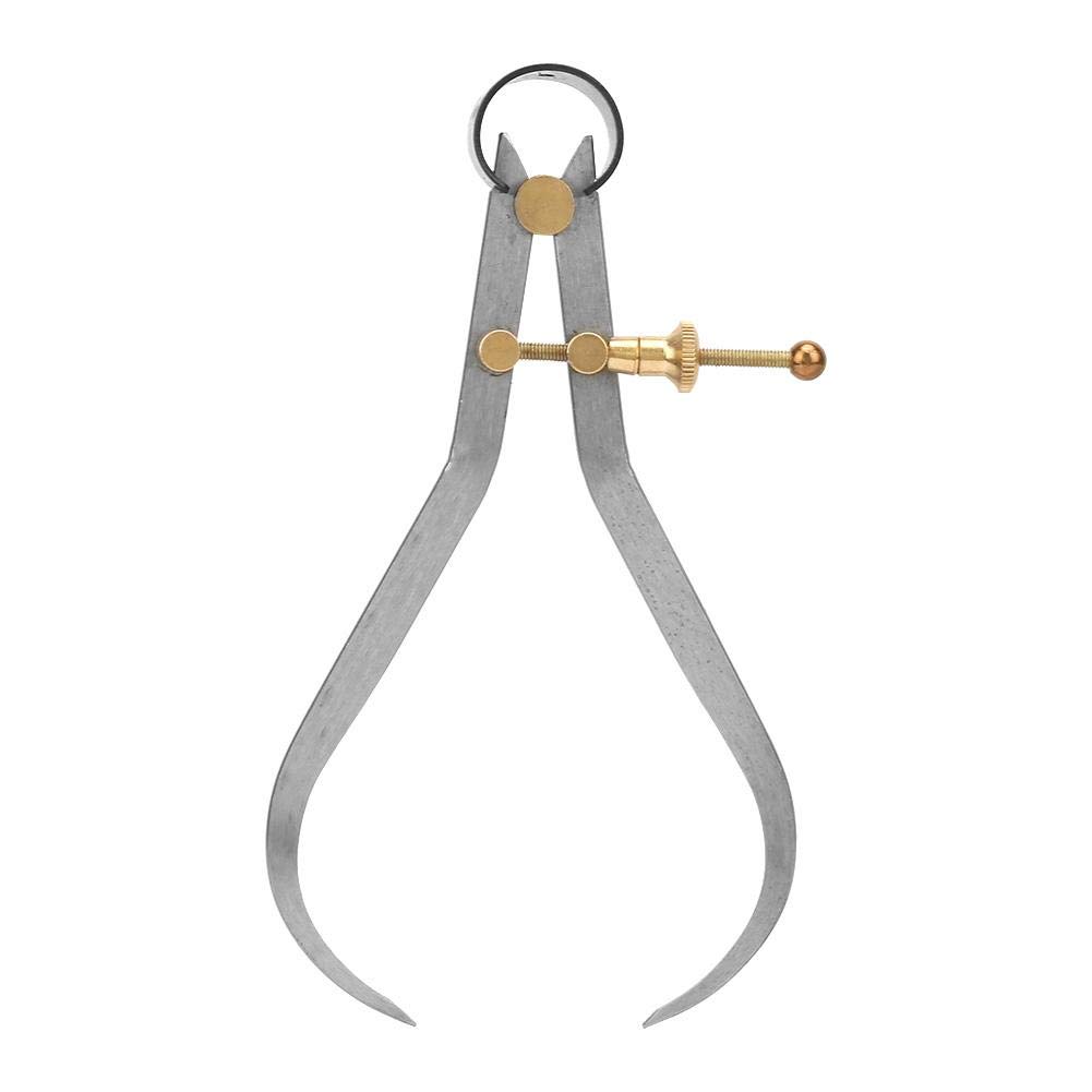 High Accuracy Spring Divider Calipers, Leg Spring Calipers, Outside Spring Calipers, for Mechanical Process Making Leather(150mm)