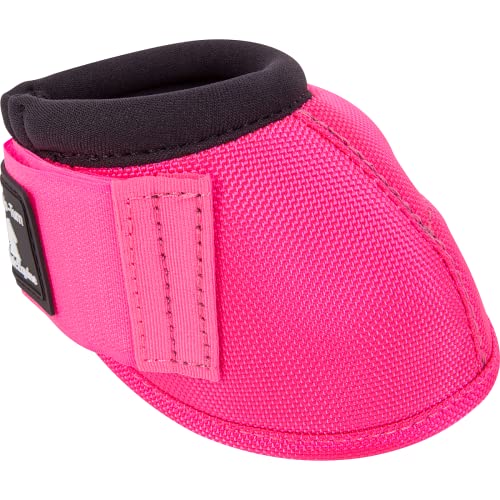 Classic Equine CDN100HPM Dynohyde No-Turn Bell Boot Hot Pink M thumb #1